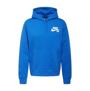 Nike SB Mikina  královská modrá / bílá