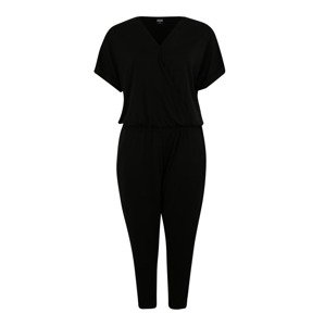 Urban Classics Curvy Overal 'Ladies Modal Jumpsuit'  černá