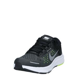 NIKE Běžecká obuv 'Air Zoom Structure 23'  svítivě zelená / černá / šedá