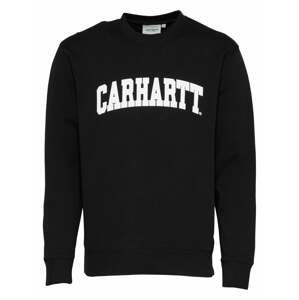 Carhartt WIP Mikina 'University'  bílá / černá