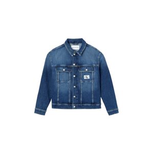 Calvin Klein Jeans Přechodná bunda ' '  modrá džínovina
