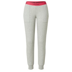 Calvin Klein Underwear Pyžamové kalhoty světle šedá / pitaya / černá