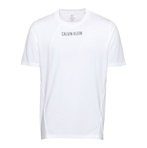 Calvin Klein Performance Funkční tričko 'PW - S/S T-SHIRT'  bílá