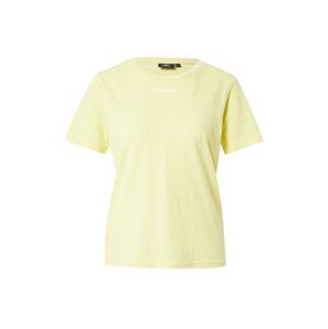 Hummel Funkční tričko 'Zandra'  světle žlutá / bílá