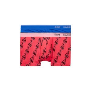 Calvin Klein Underwear Boxerky 'One'  modrá / světle červená / růžová / černá