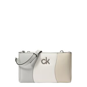 Calvin Klein Taška přes rameno  krémová / světle šedá / béžová