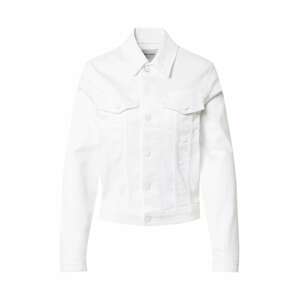 Calvin Klein Přechodná bunda  bílá džínovina