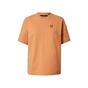 Lyle & Scott Oversized tričko  oranžová