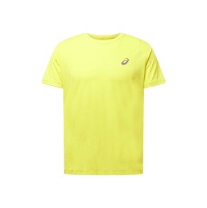 ASICS Funkční tričko 'SILVER'  svítivě žlutá / šedá