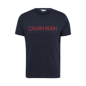 Calvin Klein Swimwear Tričko  černá / červená