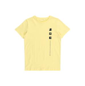 NAME IT Shirt 'DELEO'  žlutá / černá