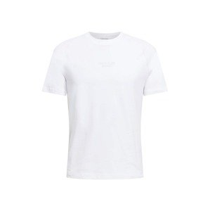 Calvin Klein Tričko  bílá / světle šedá