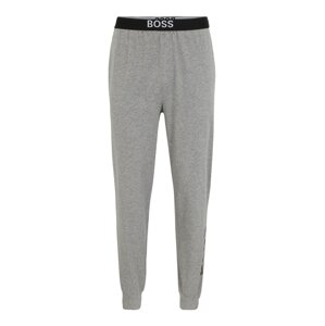 BOSS Pyžamové kalhoty 'Identity'  šedý melír / černá