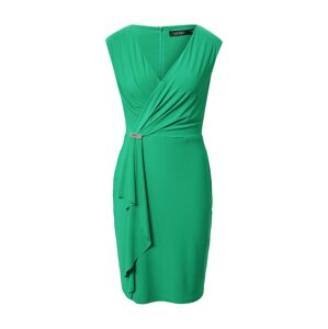 Lauren Ralph Lauren Koktejlové šaty 'RYDER'  zelená