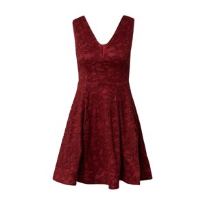 Skirt & Stiletto Šaty  vínově červená