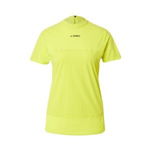 ADIDAS TERREX Funkční tričko 'Zupahike' žlutá / černá