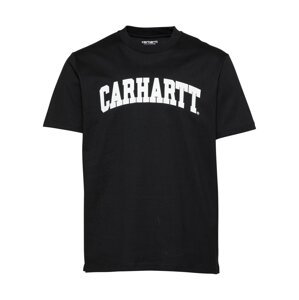 Carhartt WIP Tričko 'University' černá / bílá