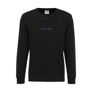Calvin Klein Underwear Mikina  černá / nebeská modř