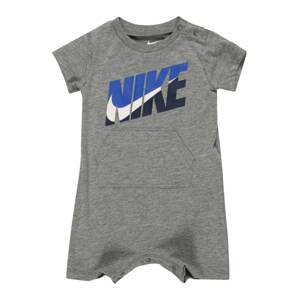 Nike Sportswear Overal  šedá / bílá / modrá / námořnická modř