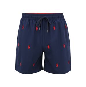 Polo Ralph Lauren Plavecké šortky 'TRAVELER'  námořnická modř / ohnivá červená
