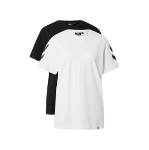 Hummel Funkční tričko 'LEGACY'  černá / bílá