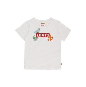 LEVI'S Tričko 'Pokemon'  bílá / červená / mix barev