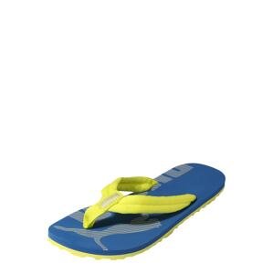 PUMA Otevřená obuv 'Epic Flip'  svítivě žlutá / kobaltová modř