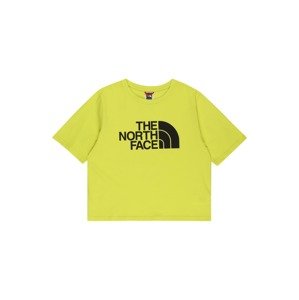 THE NORTH FACE Funkční tričko  černá / limone