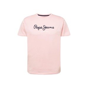 Pepe Jeans Tričko 'EGGO'  pink / bílá / tmavě modrá