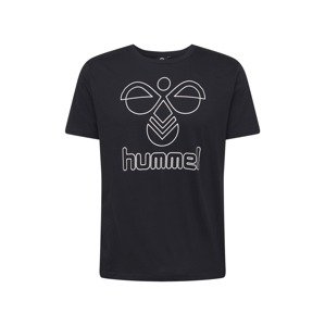 Hummel Funkční tričko 'Peter'  černá / bílá