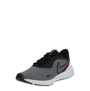 NIKE Běžecká obuv 'Revolution 5'  pink / černá / tmavě šedá