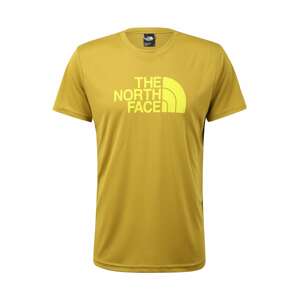 THE NORTH FACE Funkční tričko 'Reaxion'  žlutá / olivová