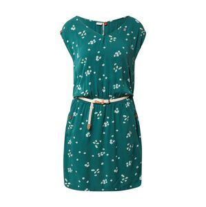 Ragwear Letní šaty 'Carolina'  smaragdová / rákos / bílá