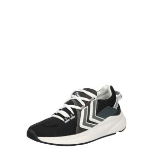 Hummel Sportovní boty šedá / černá / bílá