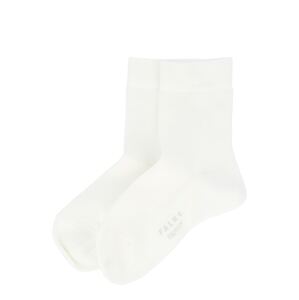 FALKE Ponožky 'Family'  bílá / kouřově šedá