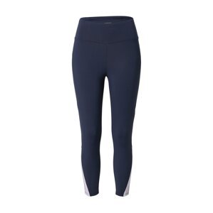 ESPRIT SPORT Sportovní kalhoty 'PER'  tmavě modrá / pastelová fialová / bílá