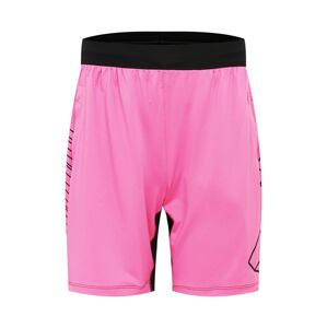 ADIDAS PERFORMANCE Sportovní kalhoty 'HYPE'  pink / černá