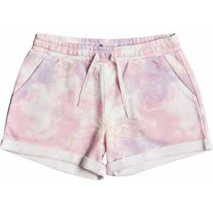 ROXY Kalhoty 'WE CHOOSE'  pastelově růžová / fialová / bílá