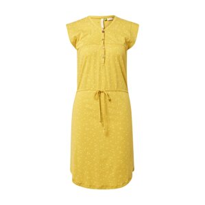 Ragwear Košilové šaty 'ZOFKA'  zlatě žlutá / přírodní bílá
