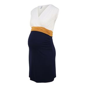 Bebefield Dress 'Giulia'  white / yellow / dark blue
