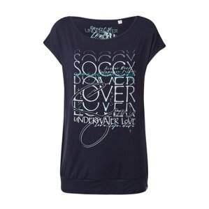 Soccx T-Shirt  modrá / mix barev