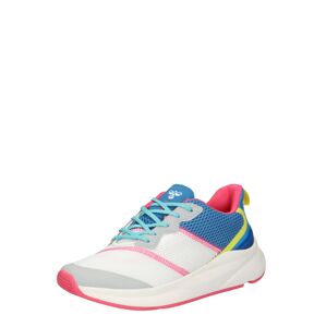 Hummel Sportovní boty 'Reach LX 600'  bílá / královská modrá / pink / žlutá