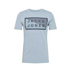 JACK & JONES Tričko  modrá / kouřově modrá