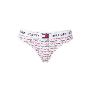 Tommy Hilfiger Underwear Tanga  bílá / marine modrá / světle červená