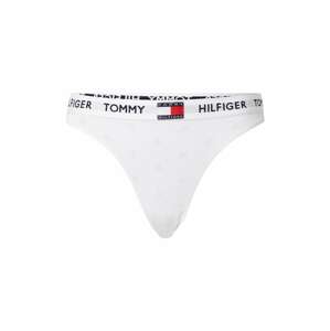 Tommy Hilfiger Underwear Tanga  bílá / námořnická modř / červená