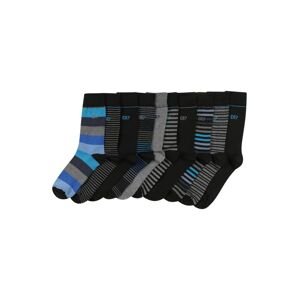 CR7 - Cristiano Ronaldo Ponožky  šedý melír / tmavě modrá / tyrkysová / světlemodrá