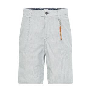 JACK & JONES Chino kalhoty 'Milton AKM' námořnická modř / bílá