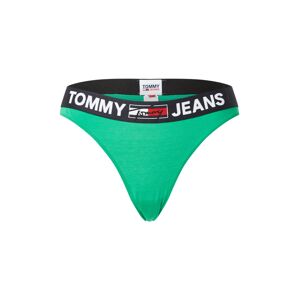 Tommy Hilfiger Underwear Tanga  nefritová / černá / bílá