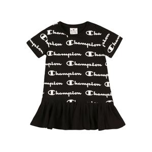 Champion Authentic Athletic Apparel Šaty  černá / bílá
