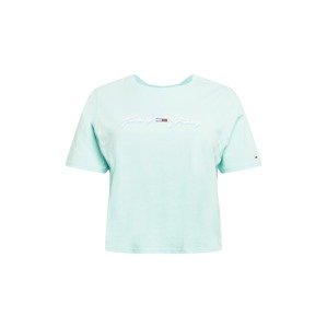 Tommy Jeans Curve Tričko  azurová / bílá / námořnická modř / červená